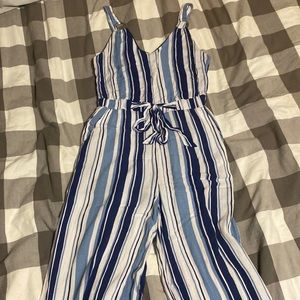 Derek heart “the different shades of blue” long legged romper